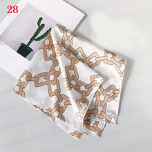Load image into Gallery viewer, 50*50cm Fashion Polka Dot Leopard Silk Scarf DIY New Styles Women Head Neck Small Square Scarf Satin Hair Ties Bands Neckerchief