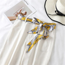 Load image into Gallery viewer, 2020 Long Silk Skinny Neck Scarf Print Foulard Hair Scarves Head Band 190*5cm Bag Handle Ribbon Cap Tie Lady Belt