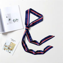 Load image into Gallery viewer, 2020 Long Silk Skinny Neck Scarf Print Foulard Hair Scarves Head Band 190*5cm Bag Handle Ribbon Cap Tie Lady Belt