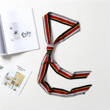 Load image into Gallery viewer, 2020 Long Silk Skinny Neck Scarf Print Foulard Hair Scarves Head Band 190*5cm Bag Handle Ribbon Cap Tie Lady Belt